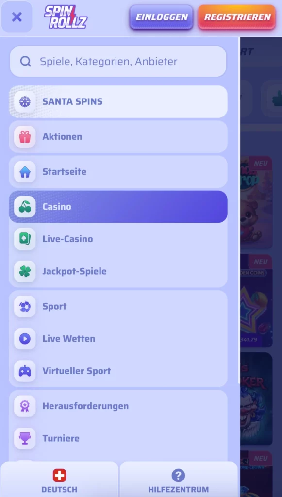 Mobile Version für Android und iOS